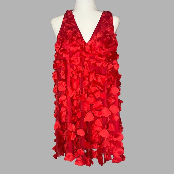 Anthropologie Maeve Sleeveless Floral Appliqué Mini Dress – Size Small (NWT) - Picture 4 of 9